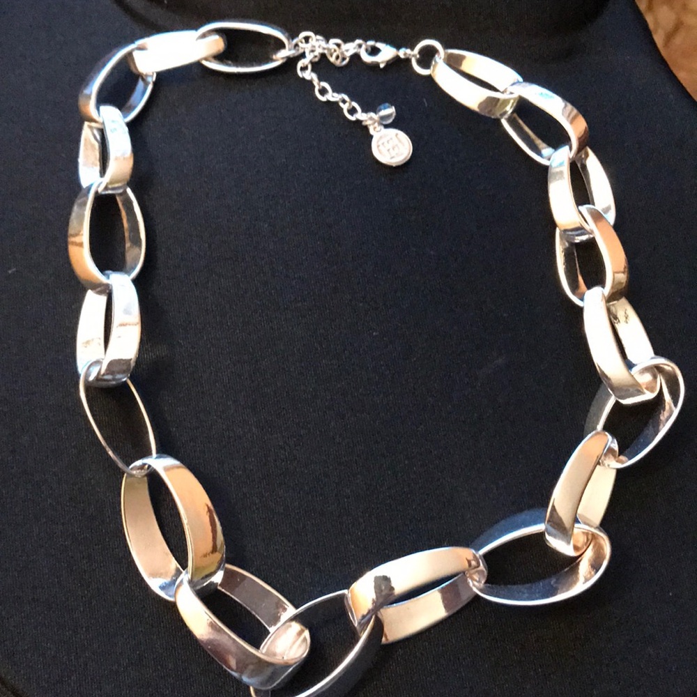 Silver Link Necklace